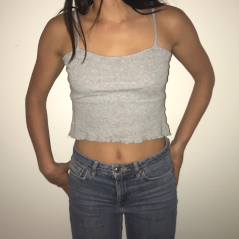 Brandy Melville Grey Tank Top